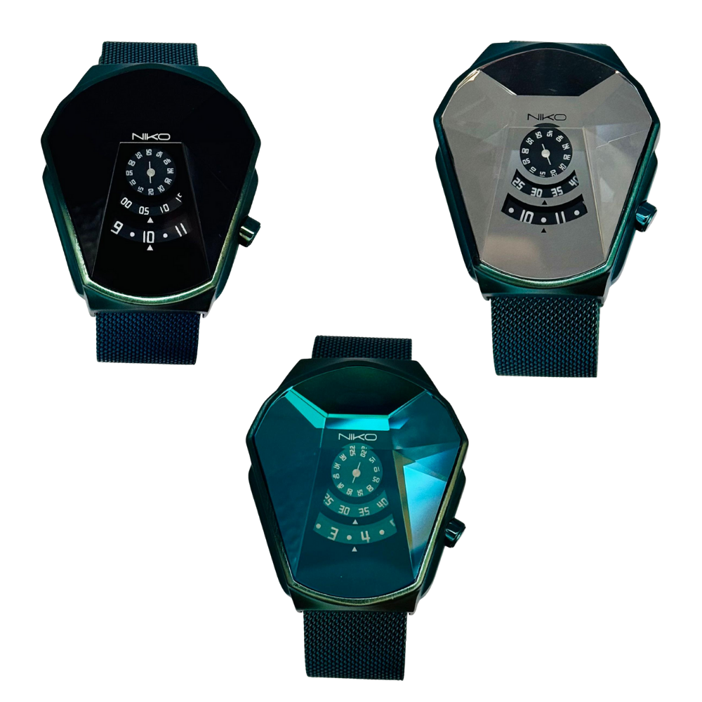 Orologio Unisex "Maschera Cassa Grande" Serie 3840 disponibile in 3 varianti
