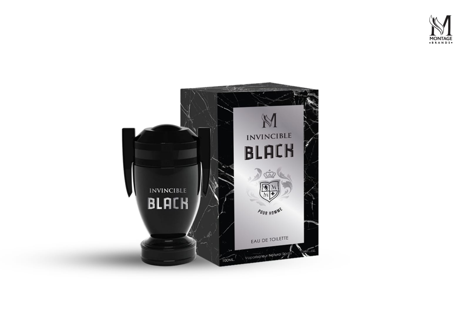 Eau de Parfum INVINCIBLE BLACK - 100 ml