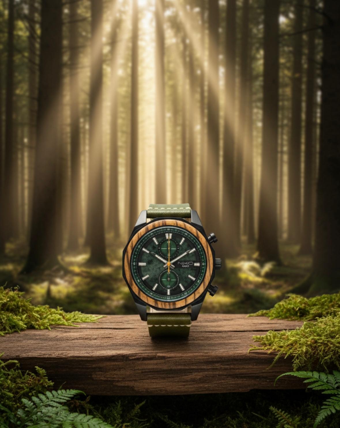 Orologio Unisex "Limited Stone Leather & Dual Time" Serie 3916